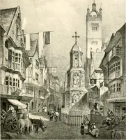 An illustration from The reminiscences of a very old man, 1808-1897 (1899)
