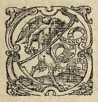 An illustration from Remonstrance salvtaire avx devoyez, qv'il n'est permis avx subiets, sous quelque pretexte que se soit, leuer les armes contre leur prince & roy, le tout prouué par l'escriture saincte, (1567)