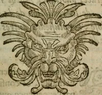 An illustration from Remonstrances et discours faicts et prononcez en la Cour & Chambre de l'edict establie à Castres d'Albigeois, pour le ressort de la Court de Parlement de Tholose (1597)