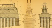 An illustration from Report of the Cambridge bridge commission and report of the chief engineer upon the construction of Cambridge bridge (1909)