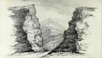 An illustration from Report of the exploring expedition to the Rocky Mountains in the year 1842 : and to Oregon and north California in the years 1843-44 (1845)