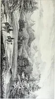 An illustration from Report of the exploring expedition to the Rocky Mountains in the year 1842 : and to Oregon and north California in the years 1843-44 (1845)