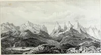 An illustration from Report of the exploring expedition to the Rocky Mountains in the year 1842 : and to Oregon and north California in the years 1843-44 (1845)