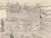 An illustration from Report of the Federal plan commission on a general plan for the cities of Ottawa and Hull ... 1915 (1916)