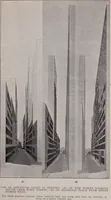An illustration from Report of the Heights of Buildings Commission to the Committee on the Height, Size and Arrangement of Buildings of the Board of Estimate and Apportionment of the city of New York (1913)