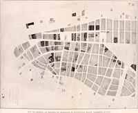 An illustration from Report of the Heights of Buildings Commission to the Committee on the Height, Size and Arrangement of Buildings of the Board of Estimate and Apportionment of the city of New York (1913)
