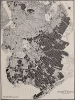 An illustration from Report of the Heights of Buildings Commission to the Committee on the Height, Size and Arrangement of Buildings of the Board of Estimate and Apportionment of the city of New York (1913)