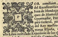 An illustration from Reportorio: de los tiempos, y historia natural desta Nueua Espana. (1606)