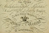 An illustration from The Repository of arts, literature, commerce, manufactures, fashions and politics (1809)