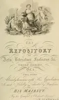Picture 1 of 40 from The Repository of arts, literature, commerce, manufactures, fashions and politics (1809), leaf 6