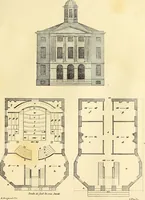 An illustration from A reprint of The country builder's assistant, The American builder's companion, The rudiments of architecture, The practical house carpenter, Practice of architecture (1917)
