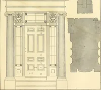 An illustration from A reprint of The country builder's assistant, The American builder's companion, The rudiments of architecture, The practical house carpenter, Practice of architecture (1917)