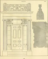 An illustration from A reprint of The country builder's assistant, The American builder's companion, The rudiments of architecture, The practical house carpenter, Practice of architecture (1917)