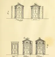 An illustration from A reprint of The country builder's assistant, The American builder's companion, The rudiments of architecture, The practical house carpenter, Practice of architecture (1917)