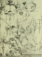 An illustration from Reproduction des uvres de Huquier & Gillot, Epoque Louis XV (1903)