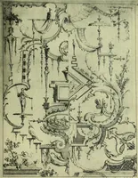 An illustration from Reproduction des uvres de Huquier & Gillot, Epoque Louis XV (1903)