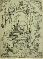 An illustration from Reproduction des uvres de Huquier & Gillot, Epoque Louis XV (1903)