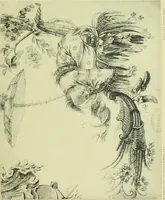An illustration from Reproduction des uvres de Huquier & Gillot, Epoque Louis XV (1903)