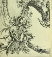 An illustration from Reproduction des uvres de Huquier & Gillot, Epoque Louis XV (1903)