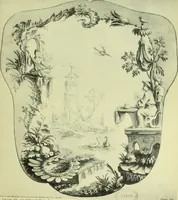 An illustration from Reproduction des uvres de Huquier & Gillot, Epoque Louis XV (1903)