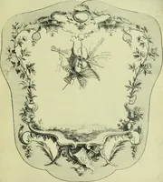 An illustration from Reproduction des uvres de Huquier & Gillot, Epoque Louis XV (1903)