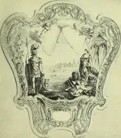 An illustration from Reproduction des uvres de Huquier & Gillot, Epoque Louis XV (1903)