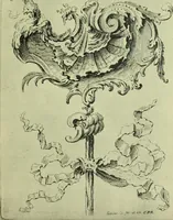 An illustration from Reproduction des uvres de Huquier & Gillot, Epoque Louis XV (1903)