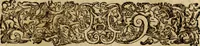 An illustration from Rerum Alamannicarum scriptores aliquot vetusti : à quibus Alamannorum qui nunc partim Suevis, partim Helvetiis cessere, historiae tam saeculares, quam ecclesiasticae traditae sunt : tribus tomis divisi, cum glossis rerum et verborum difficiliorum, ex bibliotheca Melchioris Haiminsfeldii Goldasti. Cum indice rerum & verborum accuratissimo (1661)