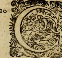 An illustration from Rerum Alamannicarum scriptores aliquot vetusti : à quibus Alamannorum qui nunc partim Suevis, partim Helvetiis cessere, historiae tam saeculares, quam ecclesiasticae traditae sunt : tribus tomis divisi, cum glossis rerum et verborum difficiliorum, ex bibliotheca Melchioris Haiminsfeldii Goldasti. Cum indice rerum & verborum accuratissimo (1661)