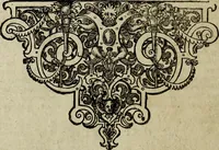 An illustration from Rerum Alamannicarum scriptores aliquot vetusti : à quibus Alamannorum qui nunc partim Suevis, partim Helvetiis cessere, historiae tam saeculares, quam ecclesiasticae traditae sunt : tribus tomis divisi, cum glossis rerum et verborum difficiliorum, ex bibliotheca Melchioris Haiminsfeldii Goldasti. Cum indice rerum & verborum accuratissimo (1661)