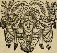 An illustration from Rerum Alamannicarum scriptores aliquot vetusti : à quibus Alamannorum qui nunc partim Suevis, partim Helvetiis cessere, historiae tam saeculares, quam ecclesiasticae traditae sunt : tribus tomis divisi, cum glossis rerum et verborum difficiliorum, ex bibliotheca Melchioris Haiminsfeldii Goldasti. Cum indice rerum & verborum accuratissimo (1661)