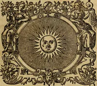 An illustration from Rerum Alamannicarum scriptores aliquot vetusti : à quibus Alamannorum qui nunc partim Suevis, partim Helvetiis cessere, historiae tam saeculares, quam ecclesiasticae traditae sunt : tribus tomis divisi, cum glossis rerum et verborum difficiliorum, ex bibliotheca Melchioris Haiminsfeldii Goldasti. Cum indice rerum & verborum accuratissimo (1661)