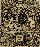 An illustration from Rerum Alamannicarum scriptores aliquot vetusti : à quibus Alamannorum qui nunc partim Suevis, partim Helvetiis cessere, historiae tam saeculares, quam ecclesiasticae traditae sunt : tribus tomis divisi, cum glossis rerum et verborum difficiliorum, ex bibliotheca Melchioris Haiminsfeldii Goldasti. Cum indice rerum & verborum accuratissimo (1661)