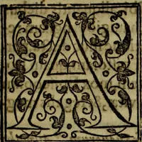An illustration from Rervm anglicarvm scriptores post Bedam praecipvi (1596)