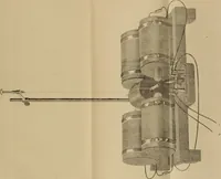 An illustration from Researches on diamagnetism and magne-crystallic action : including the question of diamagnetic polarity (1870)