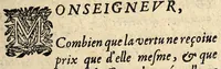 An illustration from Resjouissance de la France, sur l'eslection et restablissement de Monseigneur Du Vair garde des seaux. (1617)