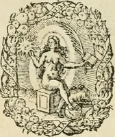 An illustration from Responsvm ad Hoplocrisma-Spongvm M. Fosteri presbiteri : ab ipso ad vngventi armarii validitatem delendam ordinatvm : hoc est, Spongiae M. Fosteri presbyteri expressio sev elisio : in qua virtuosa spongiae ipsius potestas in detergendo vnguentum armarium, ex primitur, eliditur ac funditus aboletur : ac tandem immodestia & erga fratres suos incivilitas, aceto veritatis acerrimo corrigitur & penitus extinguitur (1638)