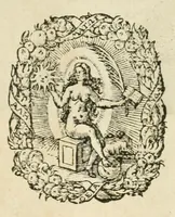 An illustration from Responsvm ad Hoplocrisma-Spongvm M. Fosteri presbiteri : ab ipso ad vngventi armarii validitatem delendam ordinatvm : hoc est, Spongiae M. Fosteri presbyteri expressio sev elisio : in qua virtuosa spongiae ipsius potestas in detergendo vnguentum armarium, ex primitur, eliditur ac funditus aboletur : ac tandem immodestia & erga fratres suos incivilitas, aceto veritatis acerrimo corrigitur & penitus extinguitur (1638)
