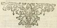 An illustration from Responsvm ad Hoplocrisma-Spongvm M. Fosteri presbiteri : ab ipso ad vngventi armarii validitatem delendam ordinatvm : hoc est, Spongiae M. Fosteri presbyteri expressio sev elisio : in qua virtuosa spongiae ipsius potestas in detergendo vnguentum armarium, ex primitur, eliditur ac funditus aboletur : ac tandem immodestia & erga fratres suos incivilitas, aceto veritatis acerrimo corrigitur & penitus extinguitur (1638)