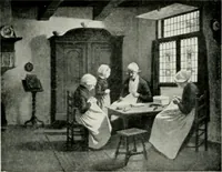 An illustration from Restaurant Rijks-Museum Amsterdam (1908)