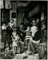 An illustration from Restaurant Rijks-Museum Amsterdam (1908)