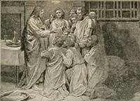 An illustration from The return of Jesus ; an earnest review of the scriptural evidences which establish the great Christian doctrine of the second coming of Christ, together with a close study of the prophecies relating to this glorious event and the fulfillment of these prophecies in the present generation (1917)