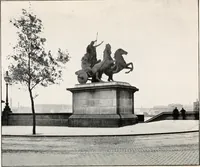 An illustration from Return of outdoor memorials in London, other than statues on the exterior of buildings, memorials in the nature of tombstones, memorial buildings and memorial trees (1910)
