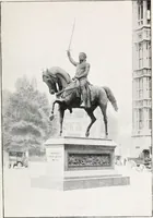 An illustration from Return of outdoor memorials in London, other than statues on the exterior of buildings, memorials in the nature of tombstones, memorial buildings and memorial trees (1910)