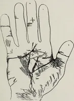 An illustration from Revelations of the hand. A scientific study of the shape and markings of the hand, as an index to character, disease, and tendencies, with explanatory illustrations (1900)