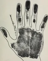 An illustration from Revelations of the hand. A scientific study of the shape and markings of the hand, as an index to character, disease, and tendencies, with explanatory illustrations (1900)