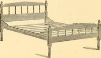 An illustration from Revised catalogue of bedsteads and tables. (1883)