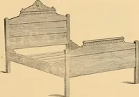 An illustration from Revised catalogue of bedsteads and tables. (1883)