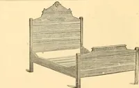 An illustration from Revised catalogue of bedsteads and tables. (1883)