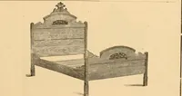 An illustration from Revised catalogue of bedsteads and tables. (1883)